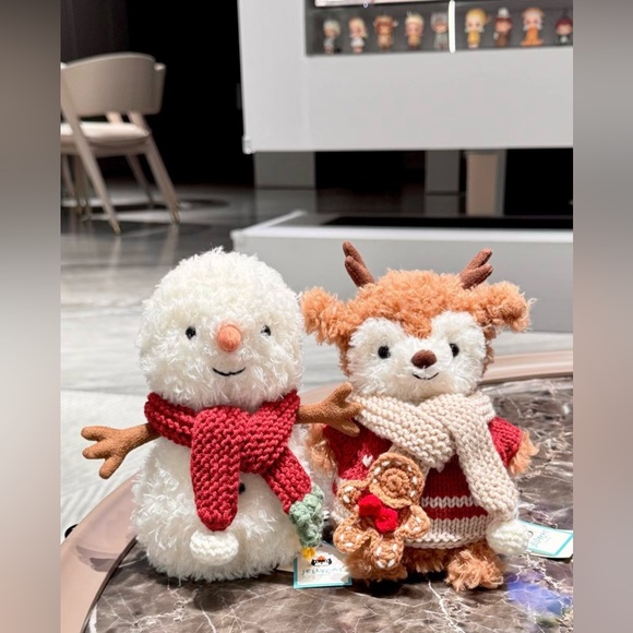 Jellycat Little Snowman Collectible Brand New with Tags (BNWT) - Picture 2 of 6